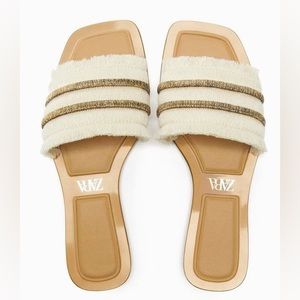 Zara Fringe Sandals